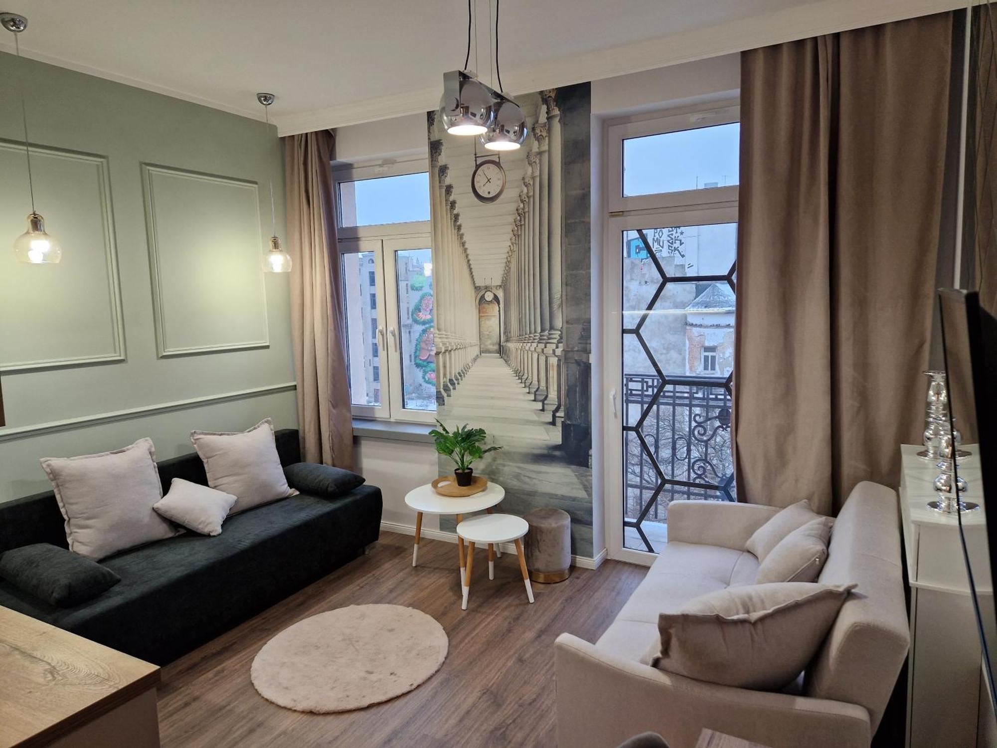 Polonia Apartments Lodž Exteriér fotografie